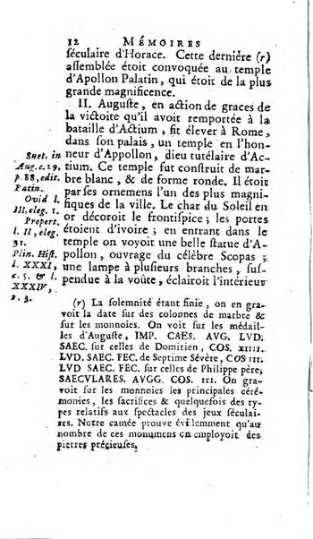 Académie Royale des Inscriptions et Belles Lettres. Mémoires..