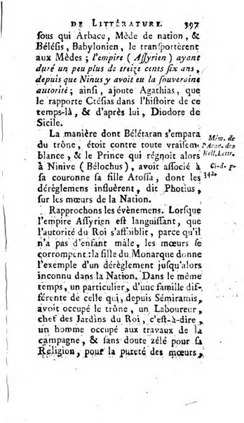 Académie Royale des Inscriptions et Belles Lettres. Mémoires..