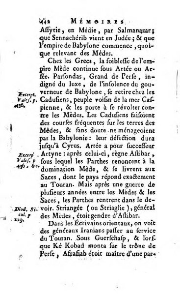 Académie Royale des Inscriptions et Belles Lettres. Mémoires..