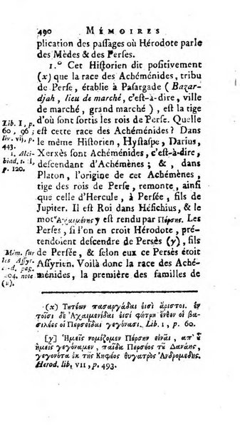 Académie Royale des Inscriptions et Belles Lettres. Mémoires..