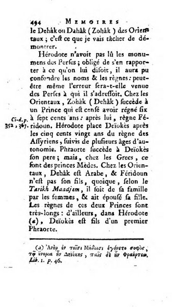 Académie Royale des Inscriptions et Belles Lettres. Mémoires..