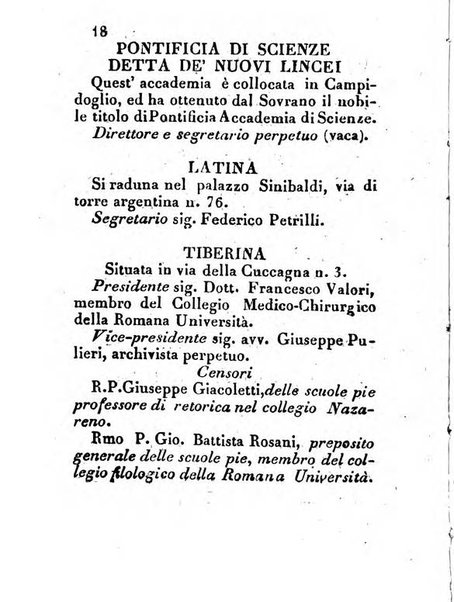 Almanacco letterario scientifico giudiziario commerciale artistico teatrale ec., ossia Grande raccolta di circa 10.000 indirizzi ... di persone