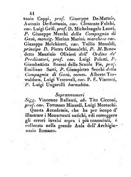 Almanacco letterario scientifico giudiziario commerciale artistico teatrale ec., ossia Grande raccolta di circa 10.000 indirizzi ... di persone