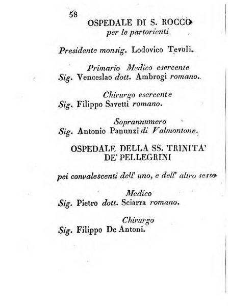 Almanacco letterario scientifico giudiziario commerciale artistico teatrale ec., ossia Grande raccolta di circa 10.000 indirizzi ... di persone