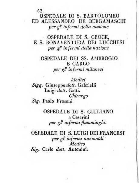 Almanacco letterario scientifico giudiziario commerciale artistico teatrale ec., ossia Grande raccolta di circa 10.000 indirizzi ... di persone