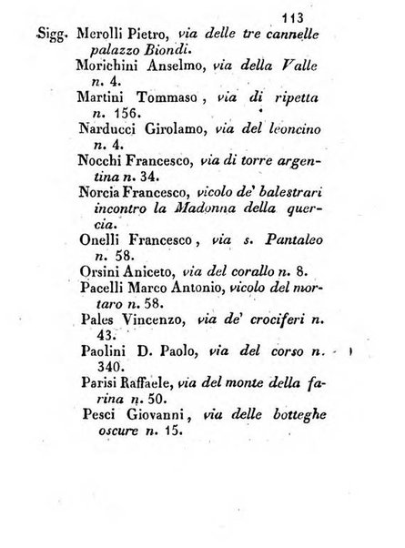 Almanacco letterario scientifico giudiziario commerciale artistico teatrale ec., ossia Grande raccolta di circa 10.000 indirizzi ... di persone