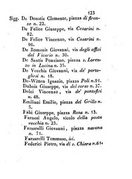 Almanacco letterario scientifico giudiziario commerciale artistico teatrale ec., ossia Grande raccolta di circa 10.000 indirizzi ... di persone