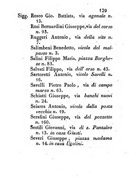 Almanacco letterario scientifico giudiziario commerciale artistico teatrale ec., ossia Grande raccolta di circa 10.000 indirizzi ... di persone