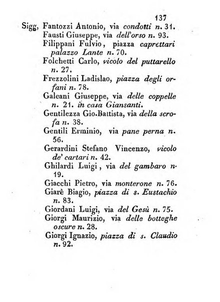 Almanacco letterario scientifico giudiziario commerciale artistico teatrale ec., ossia Grande raccolta di circa 10.000 indirizzi ... di persone