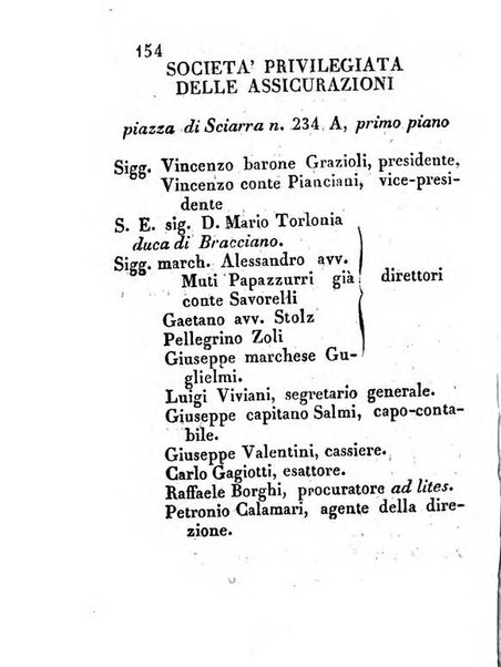 Almanacco letterario scientifico giudiziario commerciale artistico teatrale ec., ossia Grande raccolta di circa 10.000 indirizzi ... di persone