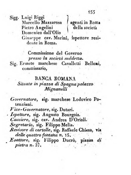 Almanacco letterario scientifico giudiziario commerciale artistico teatrale ec., ossia Grande raccolta di circa 10.000 indirizzi ... di persone