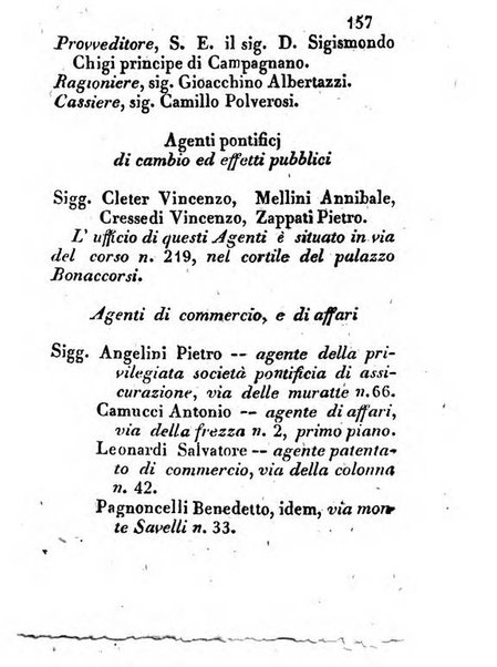 Almanacco letterario scientifico giudiziario commerciale artistico teatrale ec., ossia Grande raccolta di circa 10.000 indirizzi ... di persone