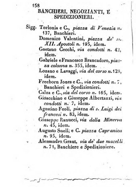 Almanacco letterario scientifico giudiziario commerciale artistico teatrale ec., ossia Grande raccolta di circa 10.000 indirizzi ... di persone