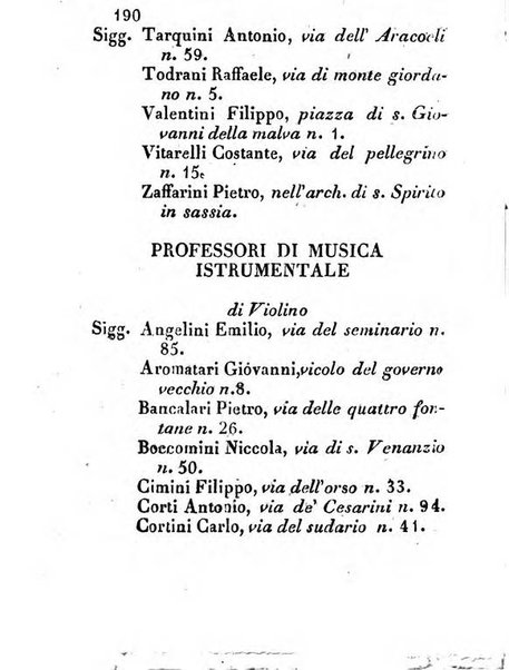 Almanacco letterario scientifico giudiziario commerciale artistico teatrale ec., ossia Grande raccolta di circa 10.000 indirizzi ... di persone