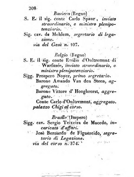 Almanacco letterario scientifico giudiziario commerciale artistico teatrale ec., ossia Grande raccolta di circa 10.000 indirizzi ... di persone