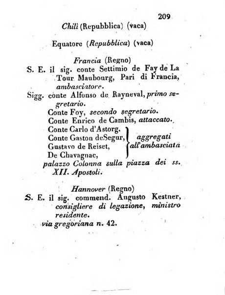 Almanacco letterario scientifico giudiziario commerciale artistico teatrale ec., ossia Grande raccolta di circa 10.000 indirizzi ... di persone