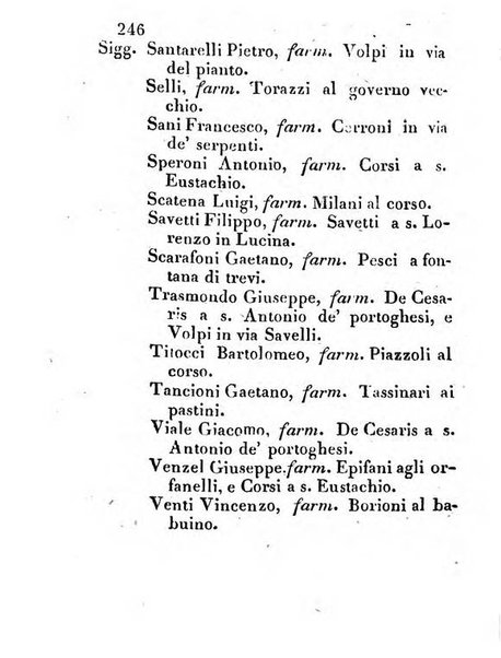 Almanacco letterario scientifico giudiziario commerciale artistico teatrale ec., ossia Grande raccolta di circa 10.000 indirizzi ... di persone