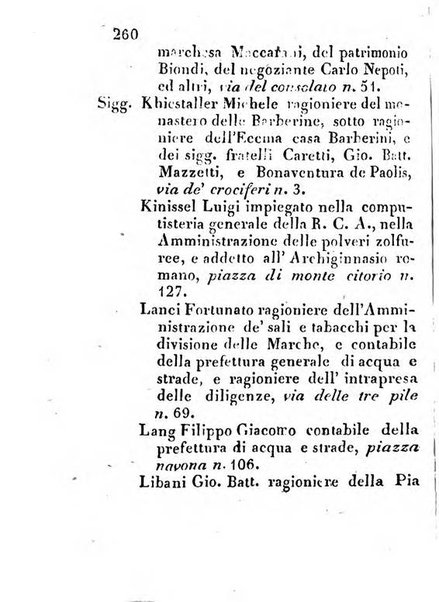 Almanacco letterario scientifico giudiziario commerciale artistico teatrale ec., ossia Grande raccolta di circa 10.000 indirizzi ... di persone