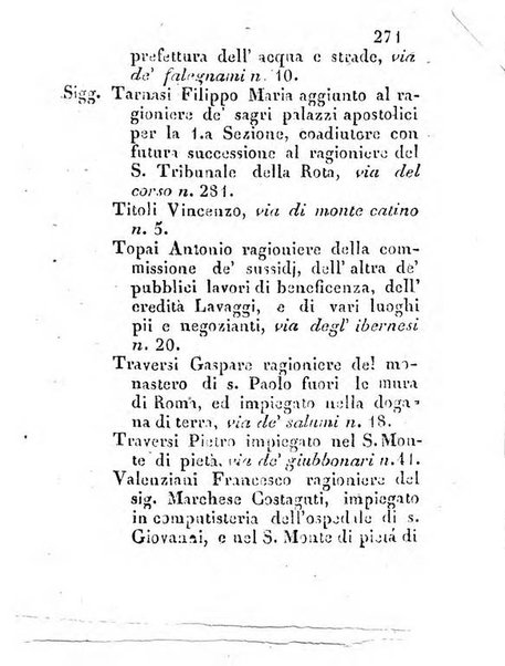 Almanacco letterario scientifico giudiziario commerciale artistico teatrale ec., ossia Grande raccolta di circa 10.000 indirizzi ... di persone