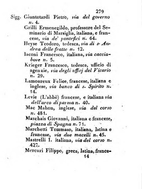 Almanacco letterario scientifico giudiziario commerciale artistico teatrale ec., ossia Grande raccolta di circa 10.000 indirizzi ... di persone