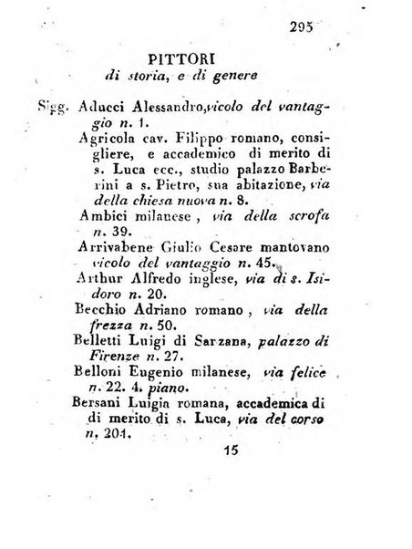 Almanacco letterario scientifico giudiziario commerciale artistico teatrale ec., ossia Grande raccolta di circa 10.000 indirizzi ... di persone