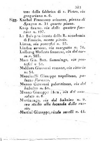 Almanacco letterario scientifico giudiziario commerciale artistico teatrale ec., ossia Grande raccolta di circa 10.000 indirizzi ... di persone