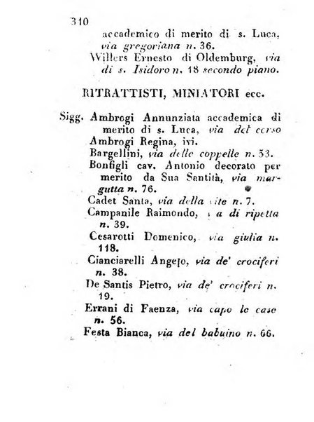 Almanacco letterario scientifico giudiziario commerciale artistico teatrale ec., ossia Grande raccolta di circa 10.000 indirizzi ... di persone