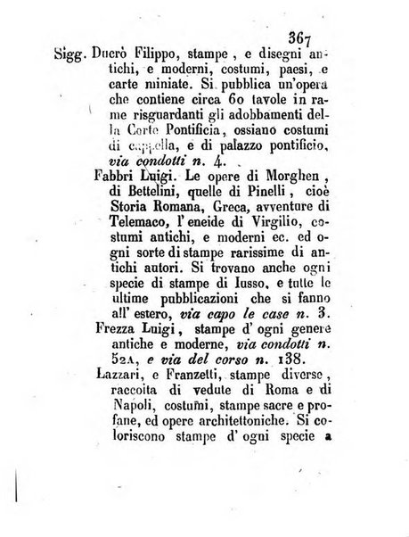 Almanacco letterario scientifico giudiziario commerciale artistico teatrale ec., ossia Grande raccolta di circa 10.000 indirizzi ... di persone