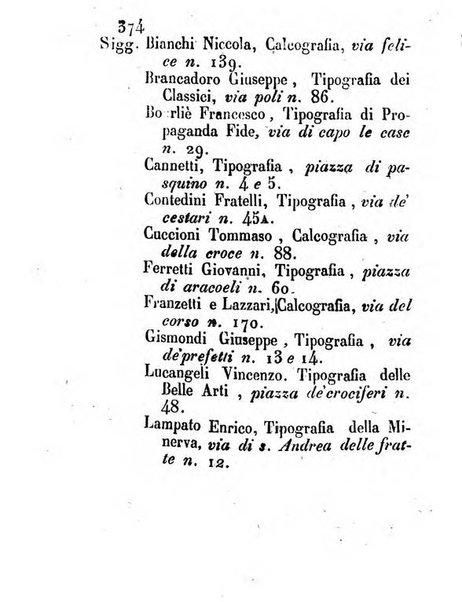 Almanacco letterario scientifico giudiziario commerciale artistico teatrale ec., ossia Grande raccolta di circa 10.000 indirizzi ... di persone