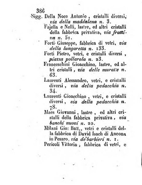 Almanacco letterario scientifico giudiziario commerciale artistico teatrale ec., ossia Grande raccolta di circa 10.000 indirizzi ... di persone