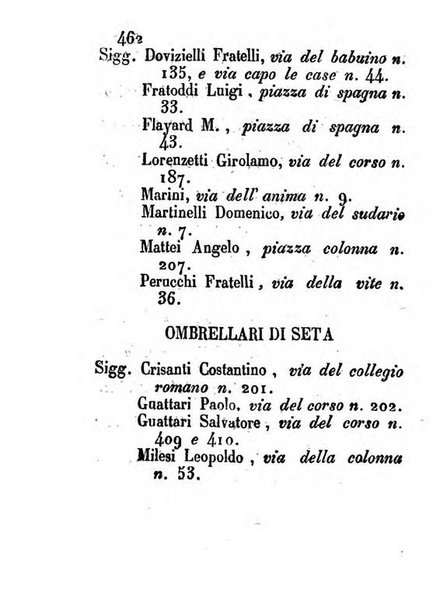 Almanacco letterario scientifico giudiziario commerciale artistico teatrale ec., ossia Grande raccolta di circa 10.000 indirizzi ... di persone