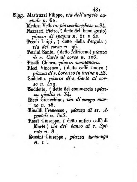 Almanacco letterario scientifico giudiziario commerciale artistico teatrale ec., ossia Grande raccolta di circa 10.000 indirizzi ... di persone