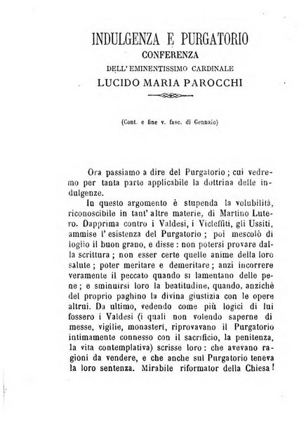 L'eco del Purgatorio pubblicazione mensuale indirizzata al suffragio de' fedeli defunti