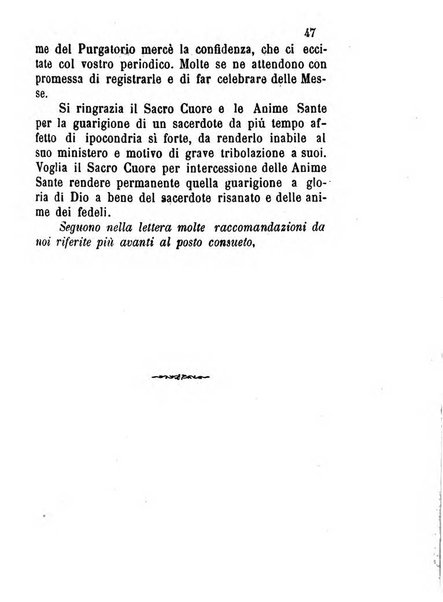 L'eco del Purgatorio pubblicazione mensuale indirizzata al suffragio de' fedeli defunti