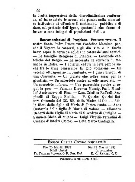 L'eco del Purgatorio pubblicazione mensuale indirizzata al suffragio de' fedeli defunti