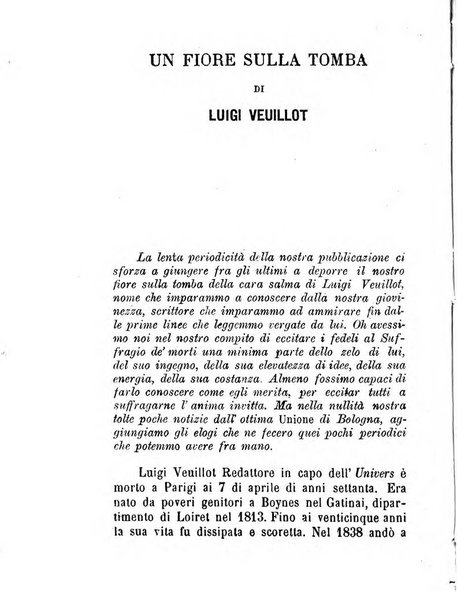 L'eco del Purgatorio pubblicazione mensuale indirizzata al suffragio de' fedeli defunti