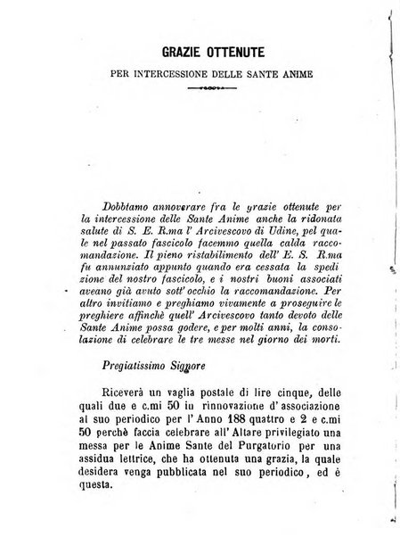 L'eco del Purgatorio pubblicazione mensuale indirizzata al suffragio de' fedeli defunti