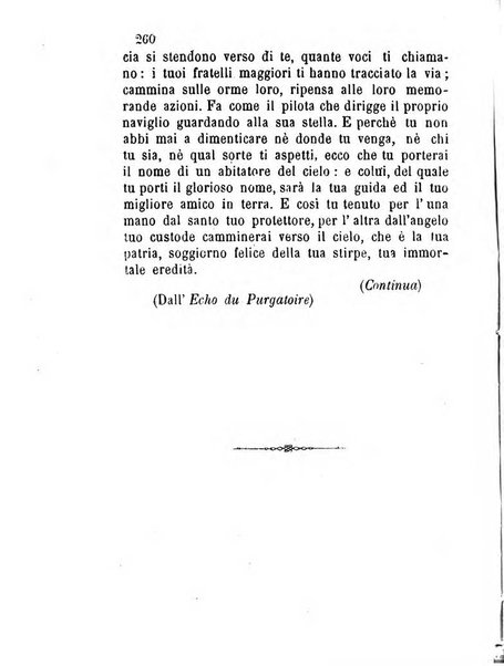 L'eco del Purgatorio pubblicazione mensuale indirizzata al suffragio de' fedeli defunti