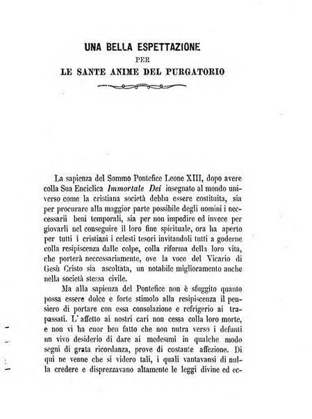 L'eco del Purgatorio pubblicazione mensuale indirizzata al suffragio de' fedeli defunti