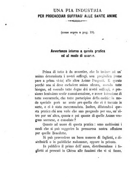 L'eco del Purgatorio pubblicazione mensuale indirizzata al suffragio de' fedeli defunti