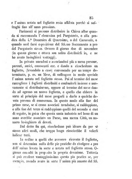 L'eco del Purgatorio pubblicazione mensuale indirizzata al suffragio de' fedeli defunti