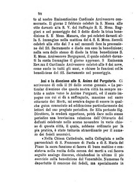 L'eco del Purgatorio pubblicazione mensuale indirizzata al suffragio de' fedeli defunti