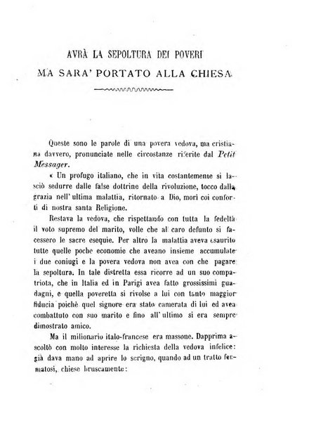 L'eco del Purgatorio pubblicazione mensuale indirizzata al suffragio de' fedeli defunti