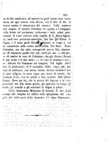 L'eco del Purgatorio pubblicazione mensuale indirizzata al suffragio de' fedeli defunti