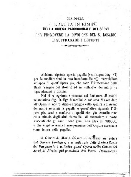 L'eco del Purgatorio pubblicazione mensuale indirizzata al suffragio de' fedeli defunti