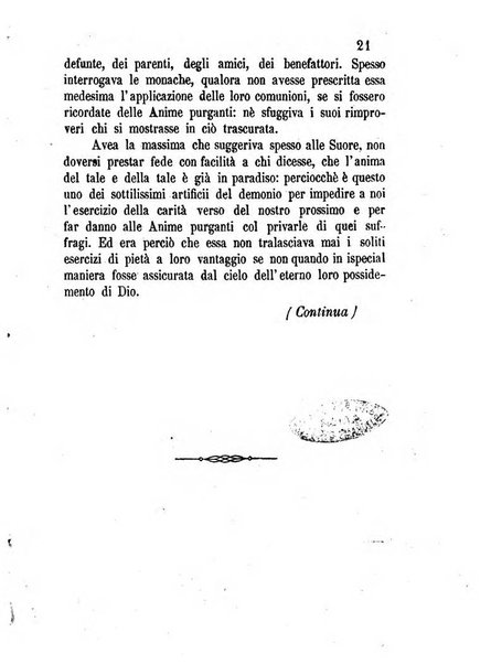 L'eco del Purgatorio pubblicazione mensuale indirizzata al suffragio de' fedeli defunti