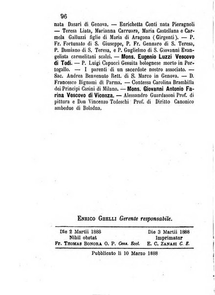 L'eco del Purgatorio pubblicazione mensuale indirizzata al suffragio de' fedeli defunti