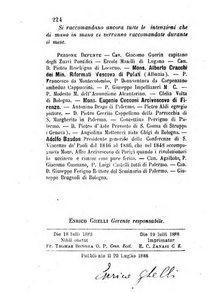 L'eco del Purgatorio pubblicazione mensuale indirizzata al suffragio de' fedeli defunti