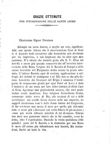 L'eco del Purgatorio pubblicazione mensuale indirizzata al suffragio de' fedeli defunti