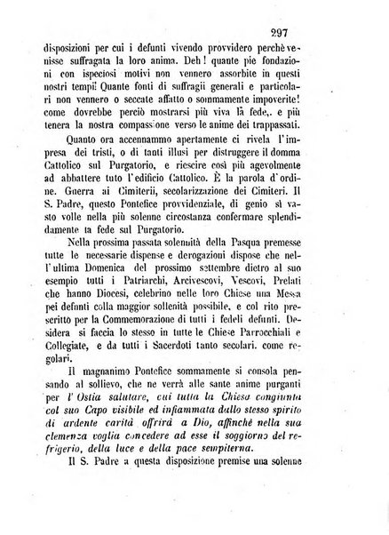 L'eco del Purgatorio pubblicazione mensuale indirizzata al suffragio de' fedeli defunti